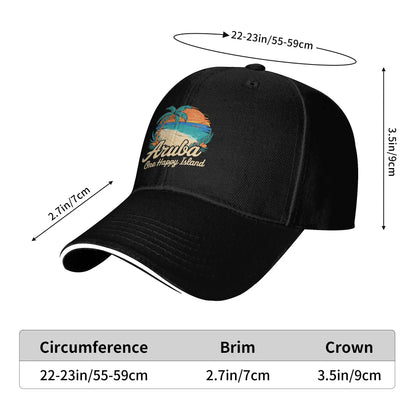 Aruba One Happy Island Casual Baseball Cap