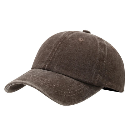 Washed Denim Baseball Cap