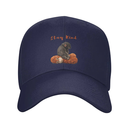 Monkey Punch Stay Kind Casual Baseball Cap