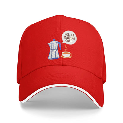 Por la Mañana Café, Por la Tarde Ron Baseball Cap