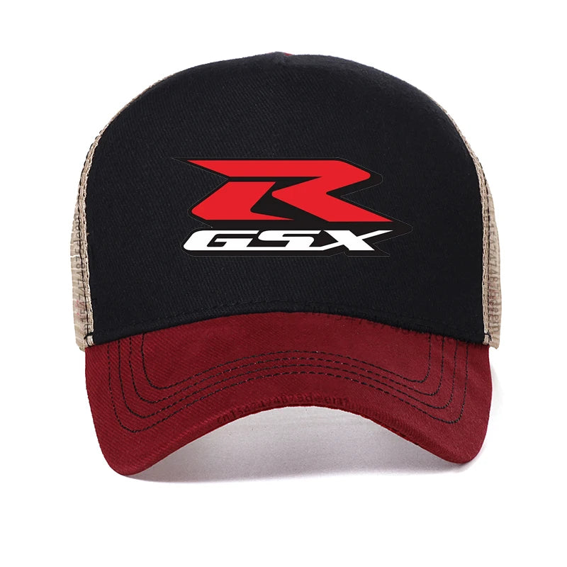 New Mens Hat Motorcycle Racing Fan GSXR 600 1000 GSX R Motorcycle Baseball Cap