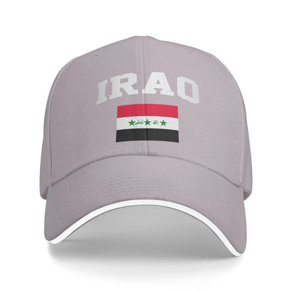 Women Men Iraq Flag Iraqi Outdoor Hat  Sun Cap Casual Baseball Cap