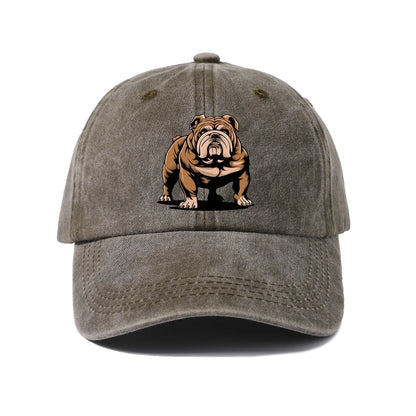 Vintage Quote Graphic Washed Baseball Cap