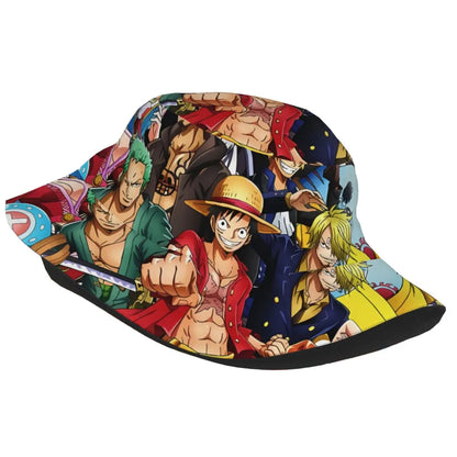 Bucket Hats One Piece Team Luffy