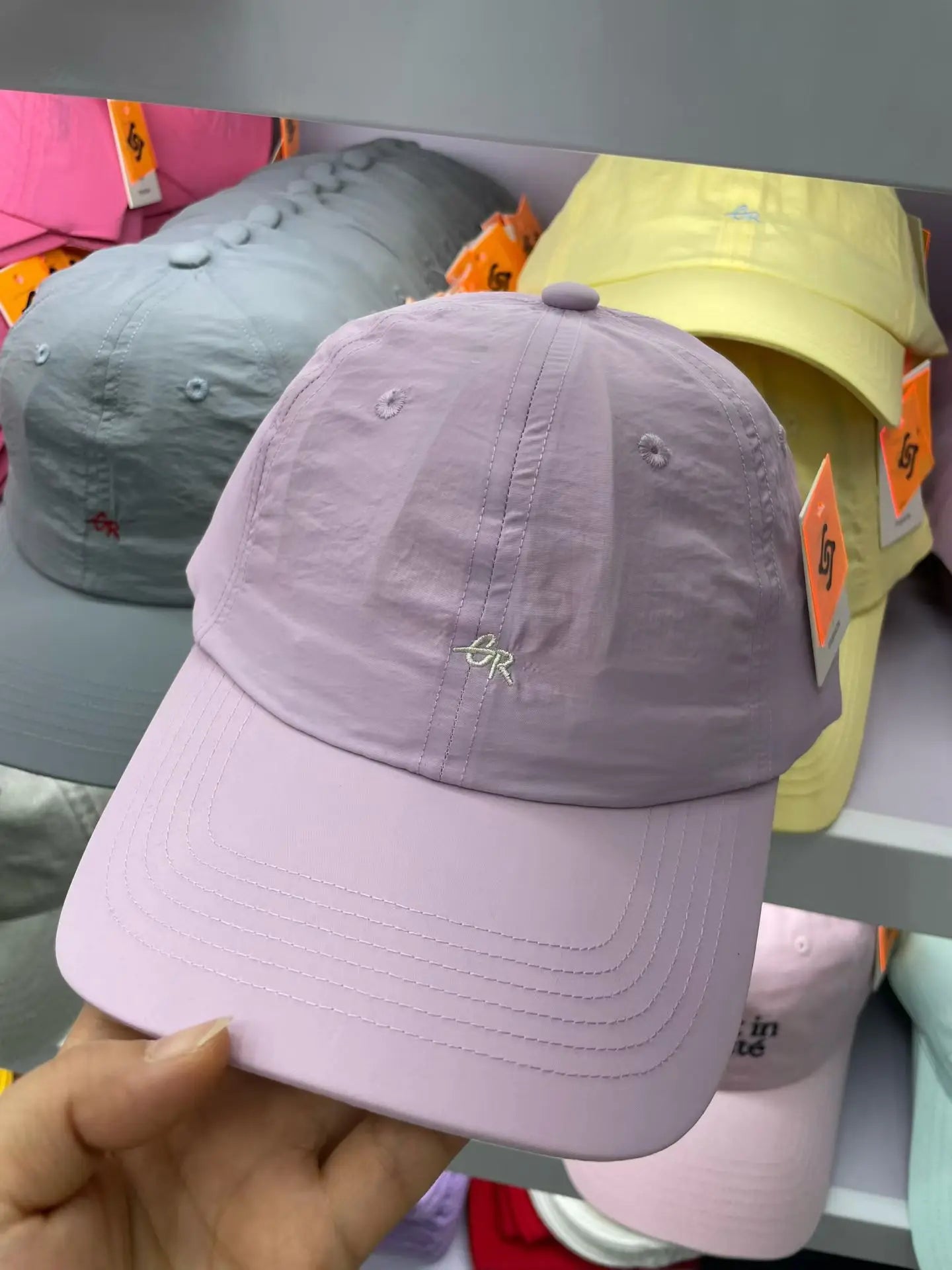 Summer Embroidery Quick-Drying Hat Baseball Cap