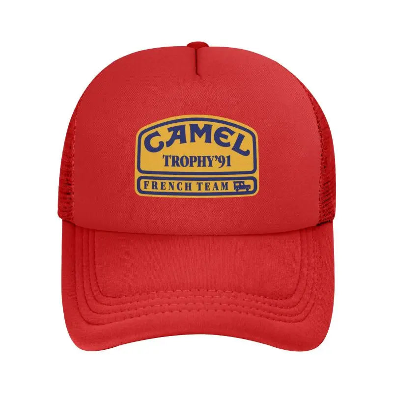 Camel Trophy 91 Print Mesh Baseball Cap