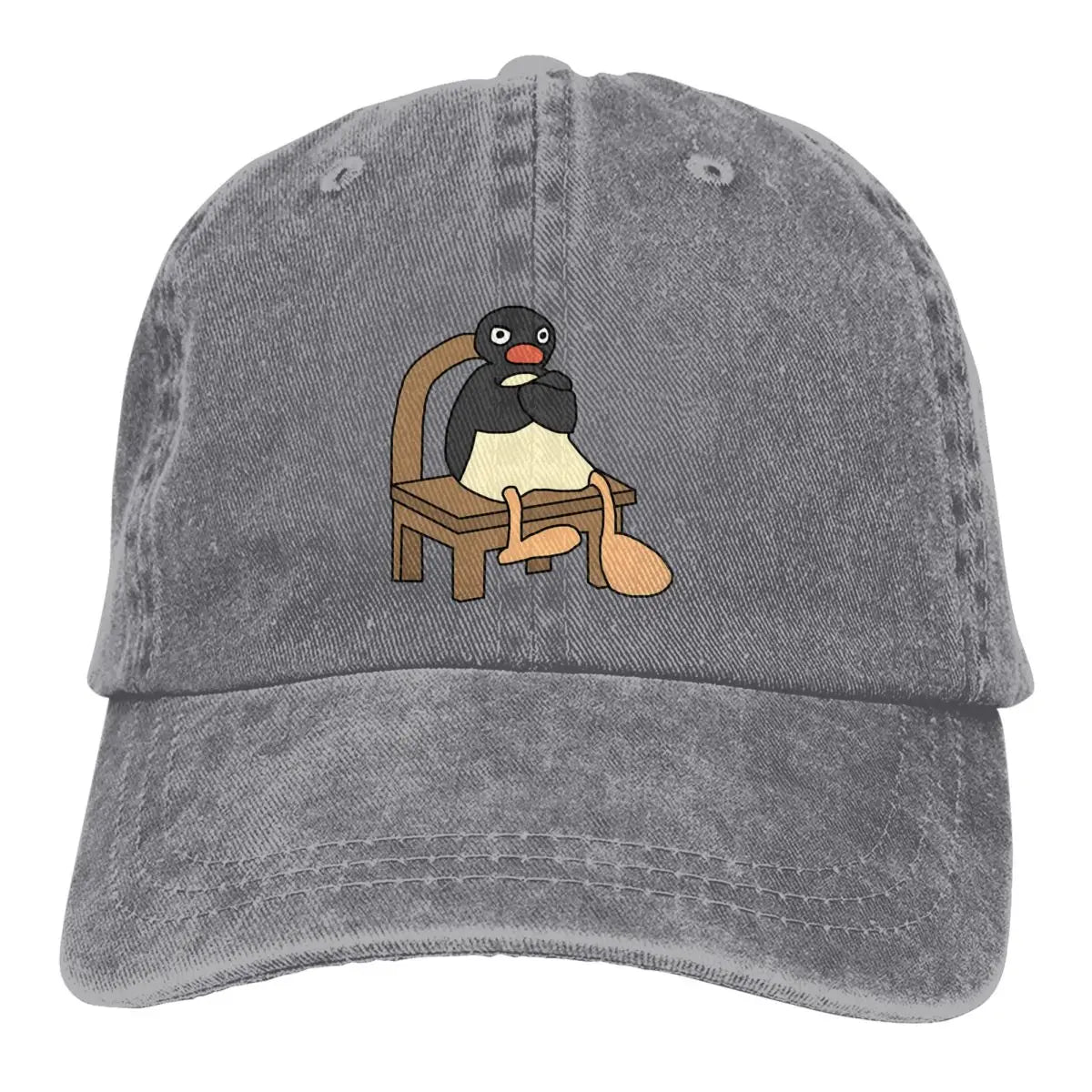 Pure Color Dad Hats Angry Pingu Women's Hat Sun Visor Baseball Caps Noot Pingu Pinga Penguin
