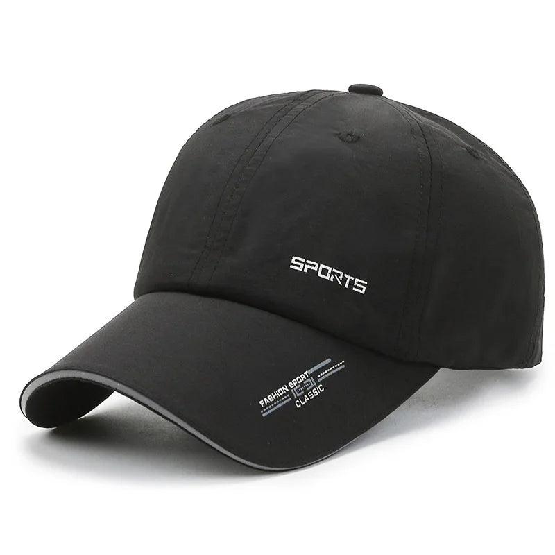 Quick Drying Solid Baseball Cap Sunscreen Breathable