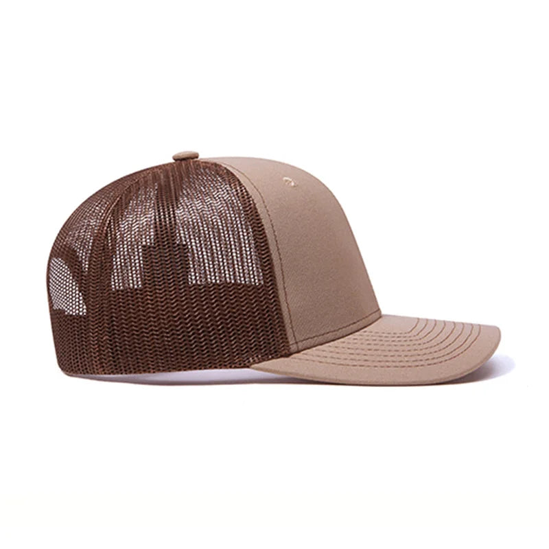 Peak TRAVEL Curved Adult Baseball Cap for Men Women Outdoor Mesh Duck Hat
