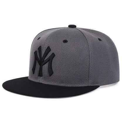 Unisex Letter Embroidery Hip-hop Hats Snapback Caps