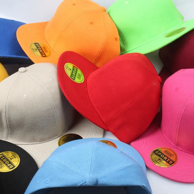 Men Women Multi Color Baseball Cap Peaked Cap Hip Hop Snapback Hat