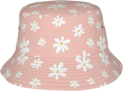 Colorful Mushroom Daisy Aesthetic Gift Mens Bucket Hat