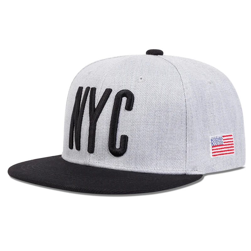 Children Nyc American Flag Embroidery Baseball Caps