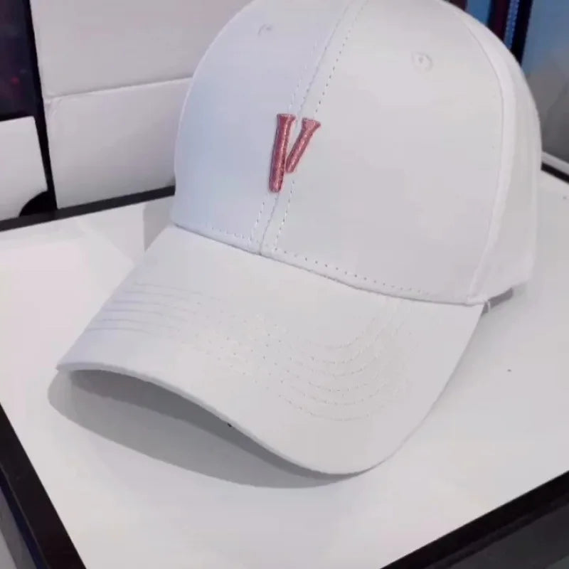 New Fashion Large Size Women Street Show Face Small Sun-Shading Baseball Cap