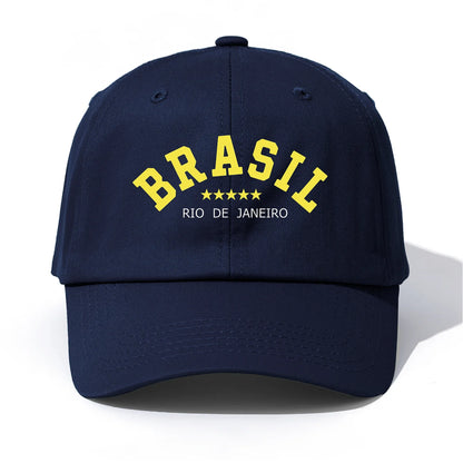 BRASIL Print Baseball Cap For Adults