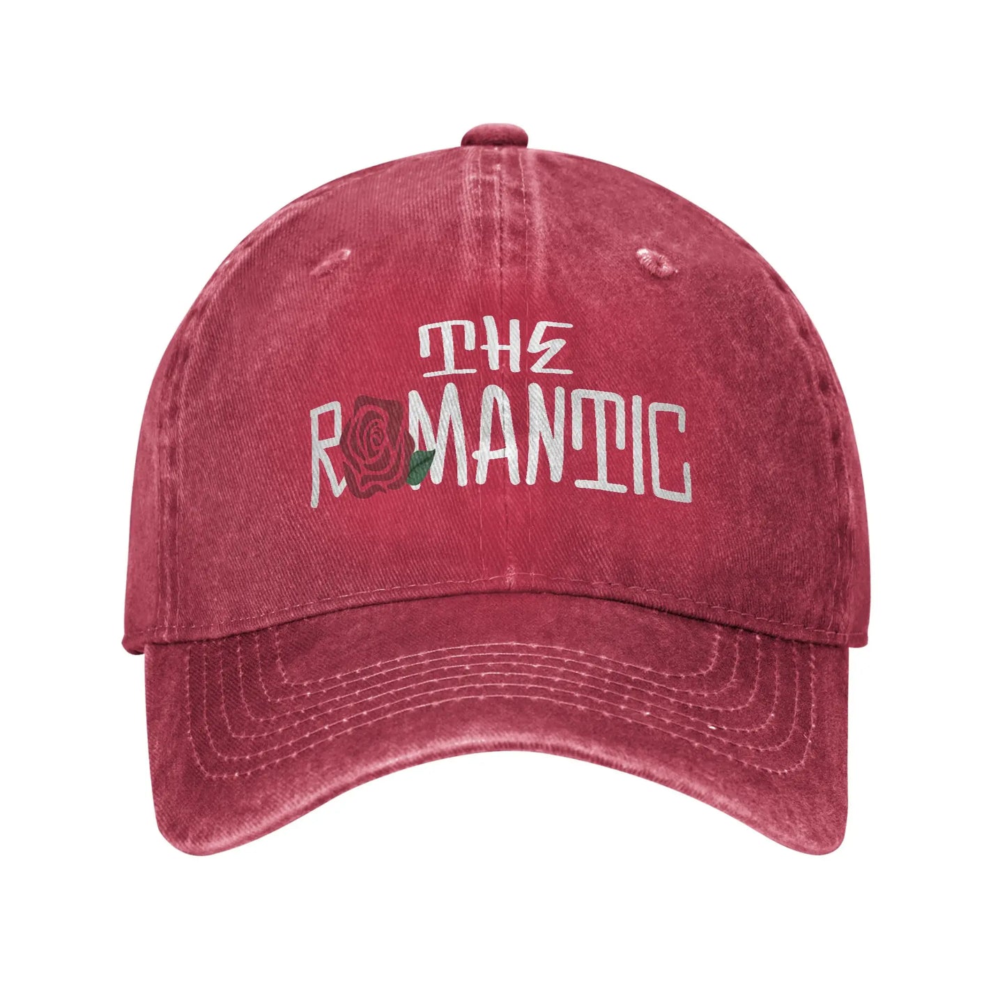 B&W The Romantic Tour Bruno Mars Concert Tour Washed Baseball Cap