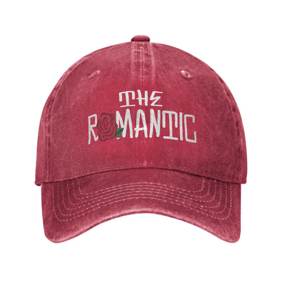 B&W The Romantic Tour Bruno Mars Concert Tour Washed Baseball Cap