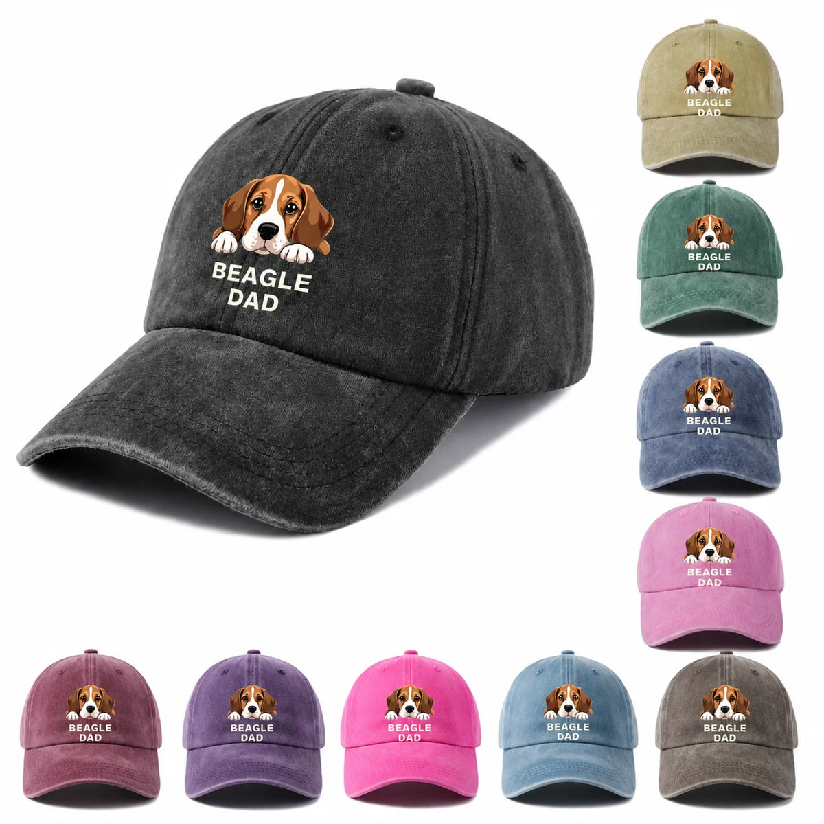 Beagle Dad Baseball Cap