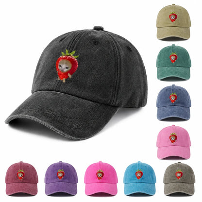 Playful Animal Friends Baseball Cap