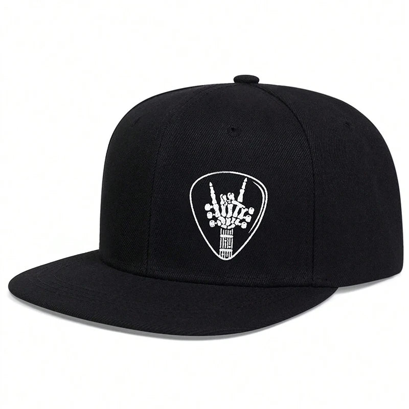 Unisex Skeleton Fingers Embroidery Hip-hop Hats Spring Autumn Outdoor