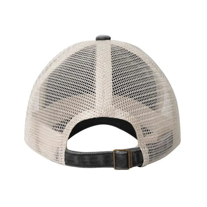Yeshua Hamashiach Jesus The Messiah Print Summer Mesh Baseball Cap