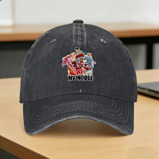 Invincibles VS Poster Art Summer Hip Hop Hats Baseball Caps