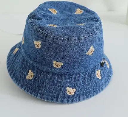Spring Summer Baby Caps Lovely Bear