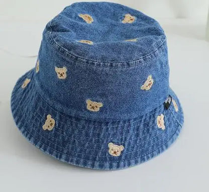 Spring Summer Baby Caps Lovely Bear