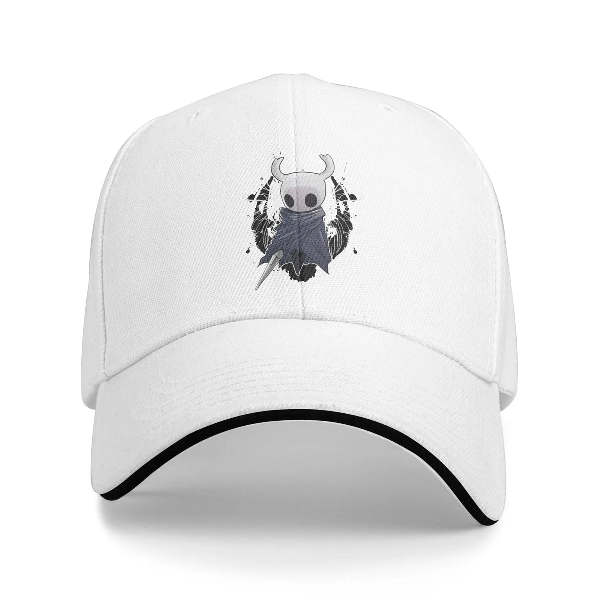 Hollow Knight Baseball Caps Retro Ghost Game