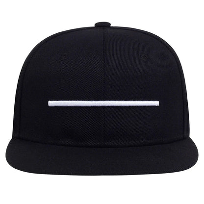 Unisex One Word Embroidery Hip-hop Hats