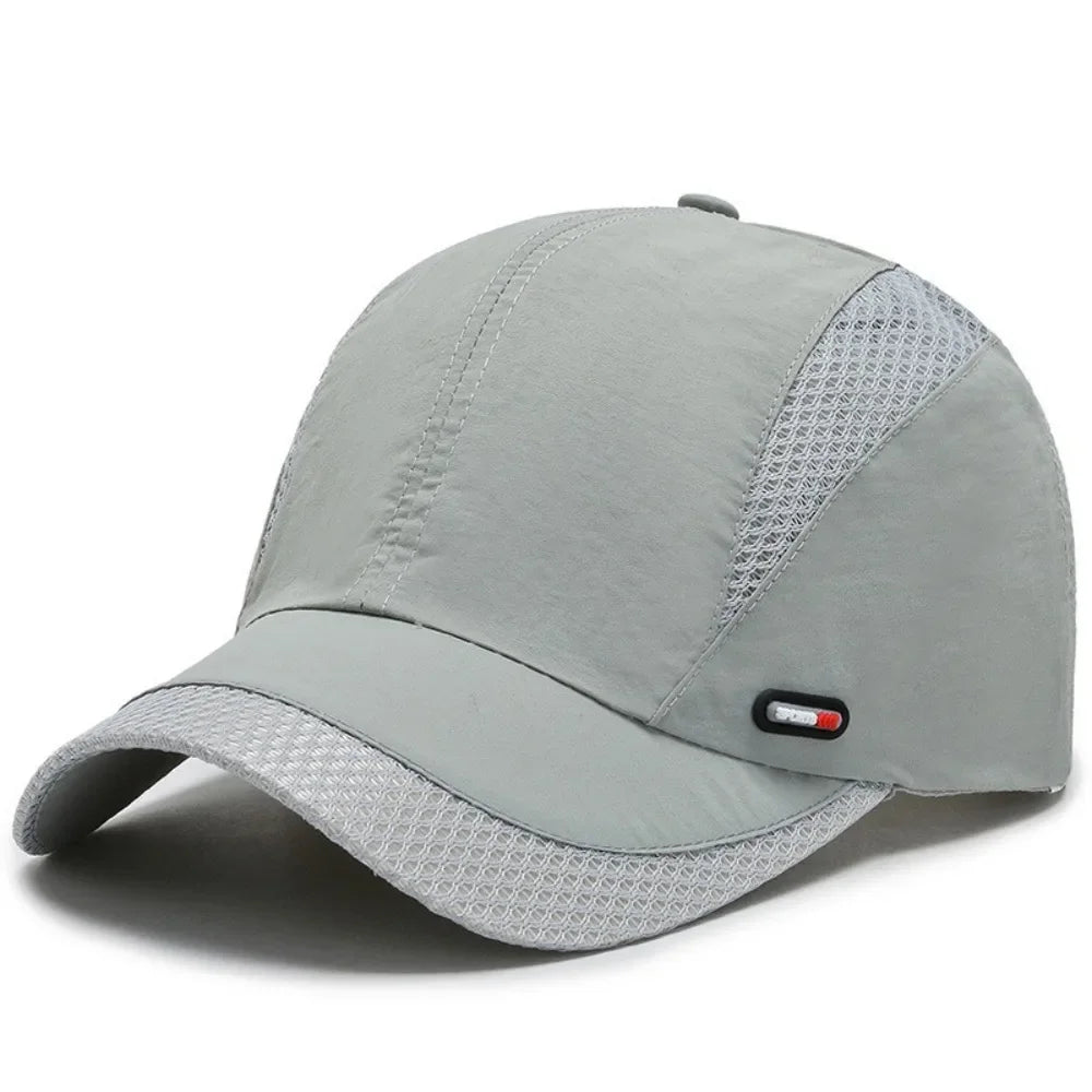 Baseball Cap Moisture-Wicking Unisex Quick-Dry Hat Sun Hat
