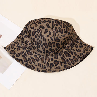 Personalized Hip-Hop Leopard Print Retro Bucket Hat