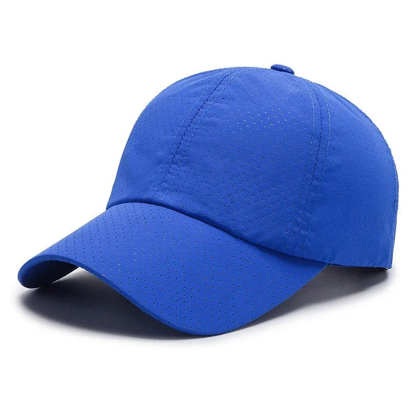 Solid Color Mesh Cap Baseball Cap Women Autumn Korean Edition Sunscreen Hat