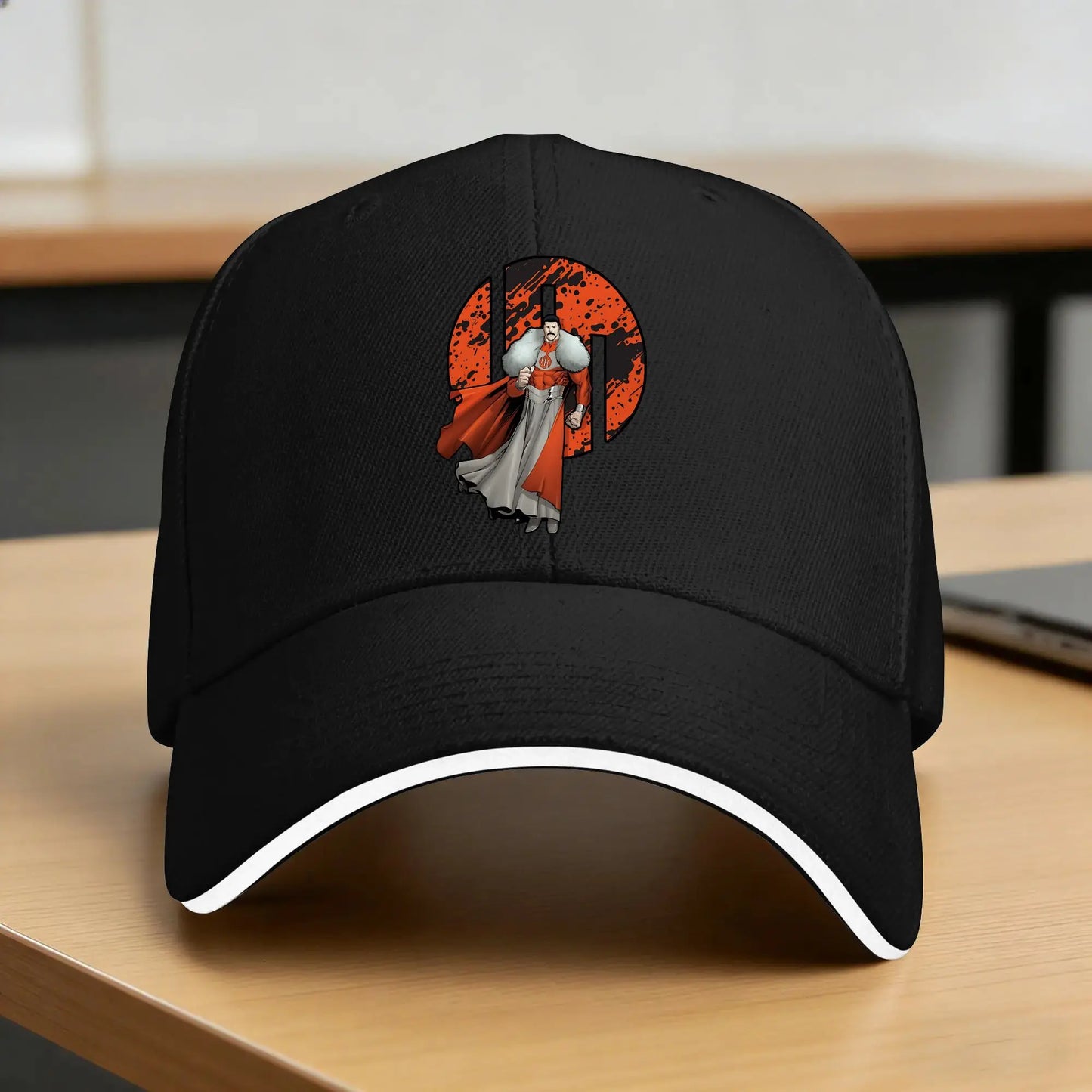 Battle Beast I-Invincible Comic Thragg Baseball Cap