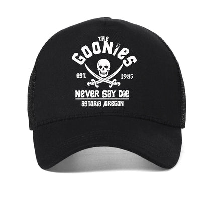 The Goonies Est 1985 Never Say Die Men's Baseball Cap