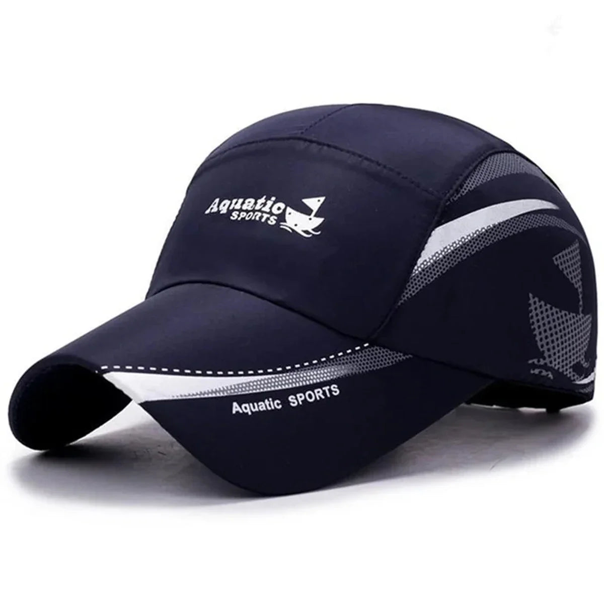 Unisex Aquatic Sport Boat Print Baseball Caps Sunscreen Hat Sports Cap