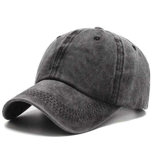 Four Season Simple Solid Color Baseball Cap For Men Women