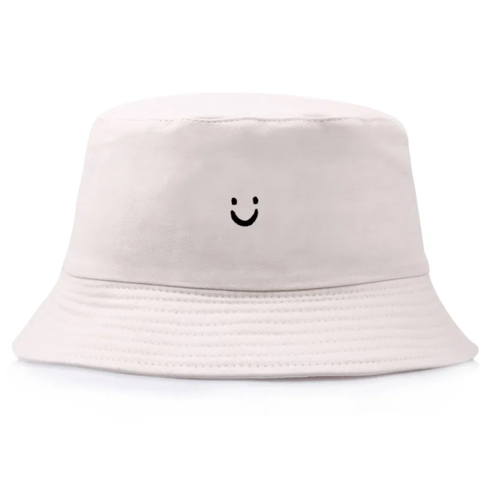 New Embroidered Fisherman Hat Women's Cute