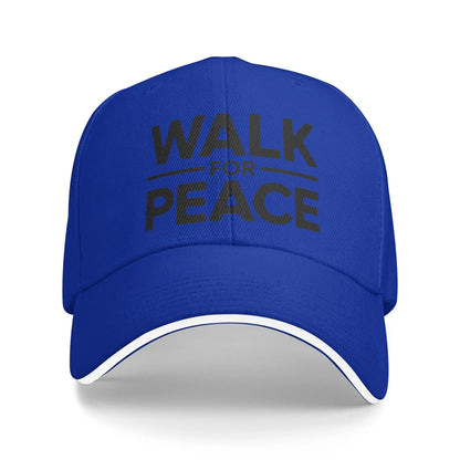 Walk Peace 2026 World Peace Monks Aloka Dog Cap Baseball Cap