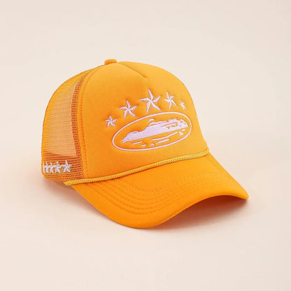 Pentagram Embroidery Baseball Caps