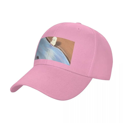 Ghost by a River Baseball Cap