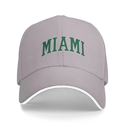 Miami Art Design Baseball Cap Unisex-Teens Design Baseball Caps