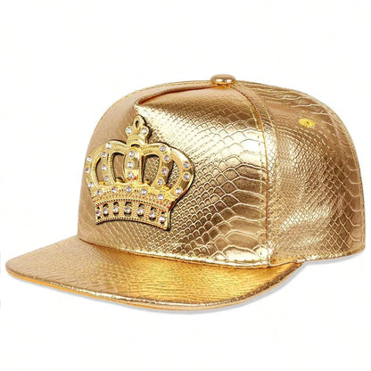Unisex Diamond Crown Label Hip-hop Hats Spring Autumn
