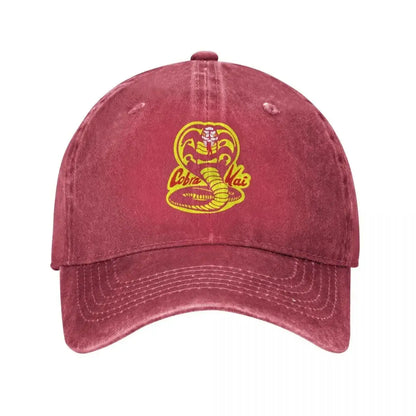 Hip Hop Baseball Cap Adjustable Hat Cobra Kai The Karate Kid