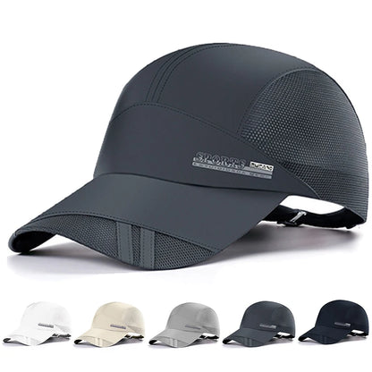 Unisex Letter Labeling Breathable Baseball Caps