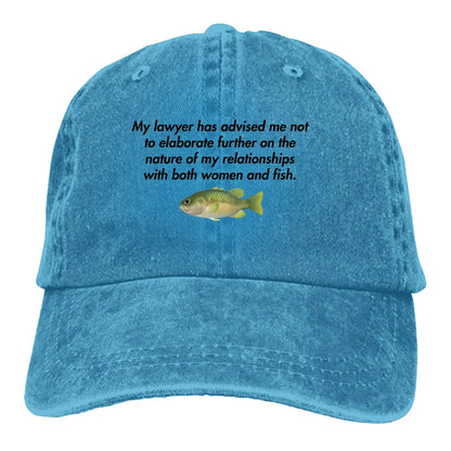My Lawyer Has Advised Me Not to Elaborate Baseball Cap