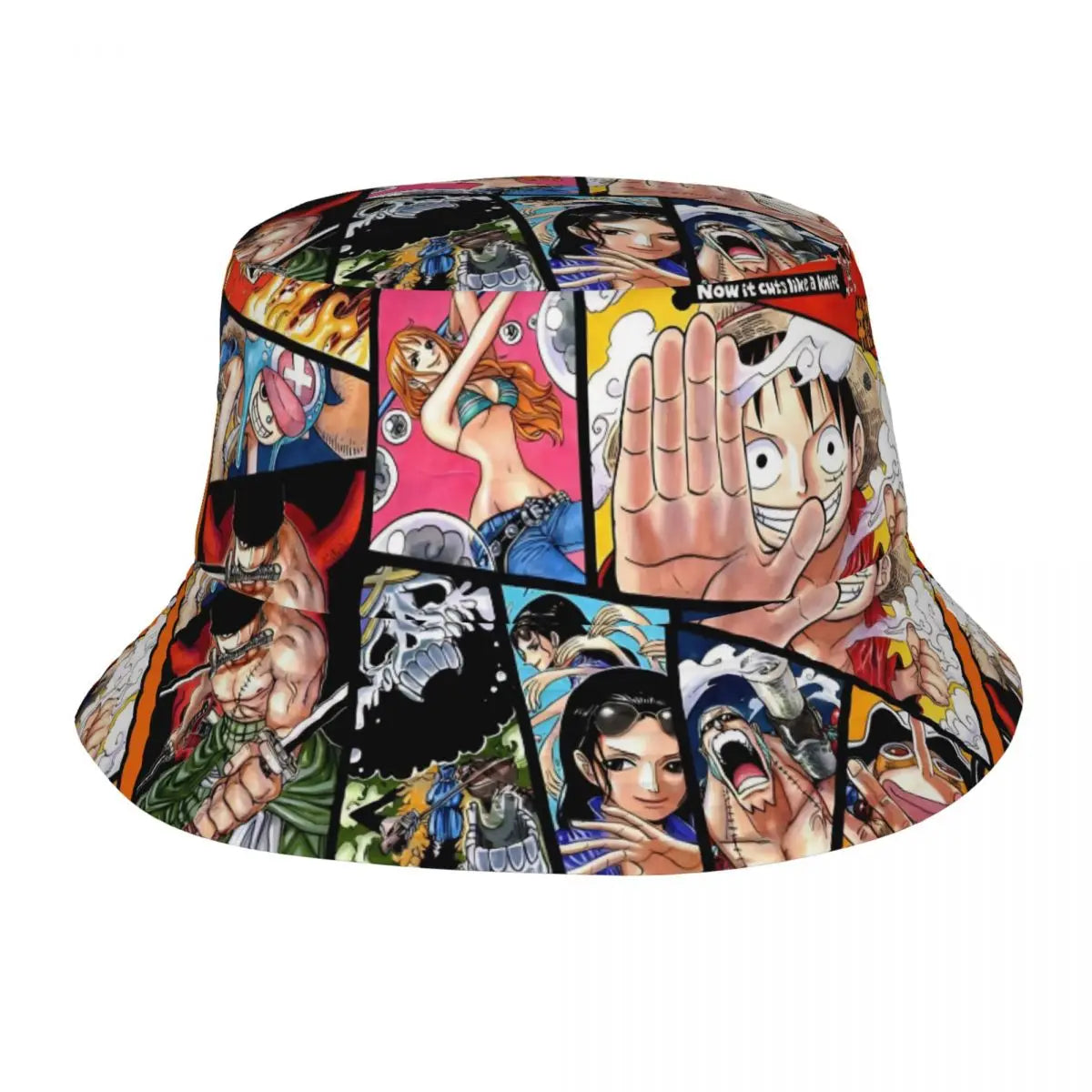 Unisex Bucket Hats One Piece Luffy Japanese Anime