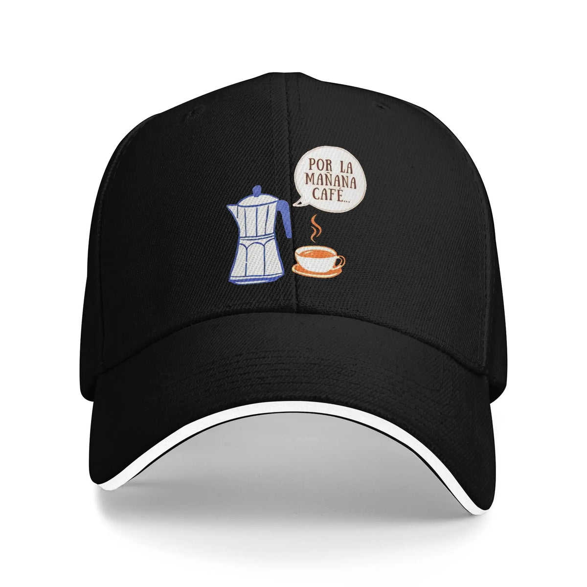 Por la Mañana Café, Por la Tarde Ron Baseball Cap