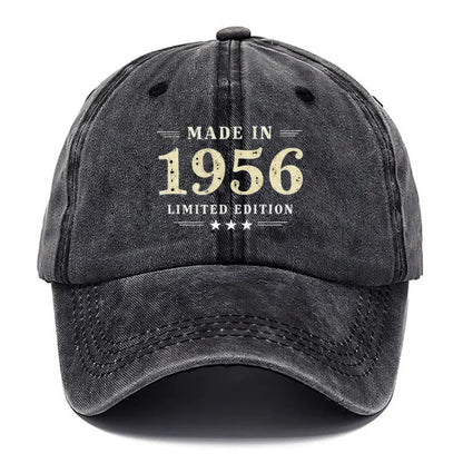 A Vintage-Style 1956 Printed Hat Baseball Cap
