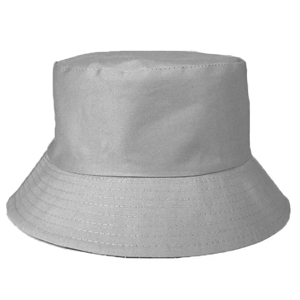 Fashion Denim Washed Bucket Hat Retro Foldable Sun Hat For Women Men